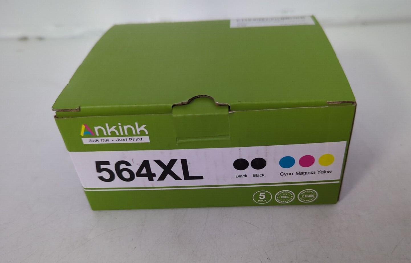 4 ANKINK 564XL  BLACK, CYAN, MAGENTA, YELLOW EXP. 2024