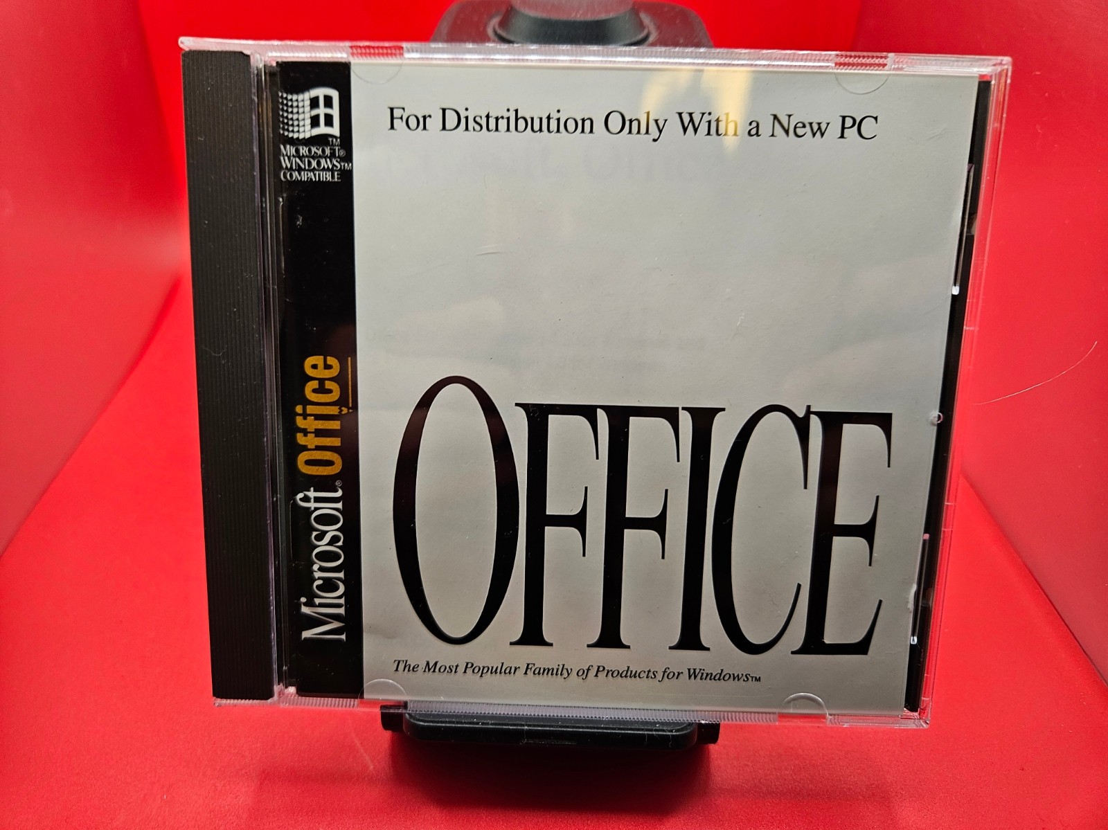 Vintage Microsoft Office CD-ROM Software for Windows 1994 Edition Retro Vintage