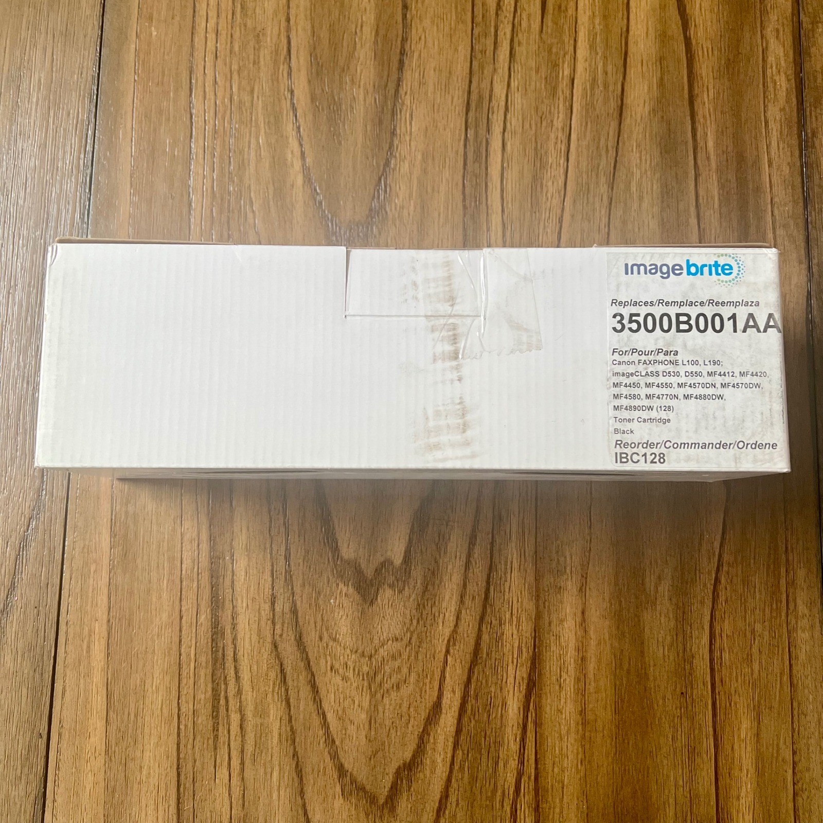 Image Brite Black Toner Replaces Canon 128 3500B001AA imageCLASS IBC128