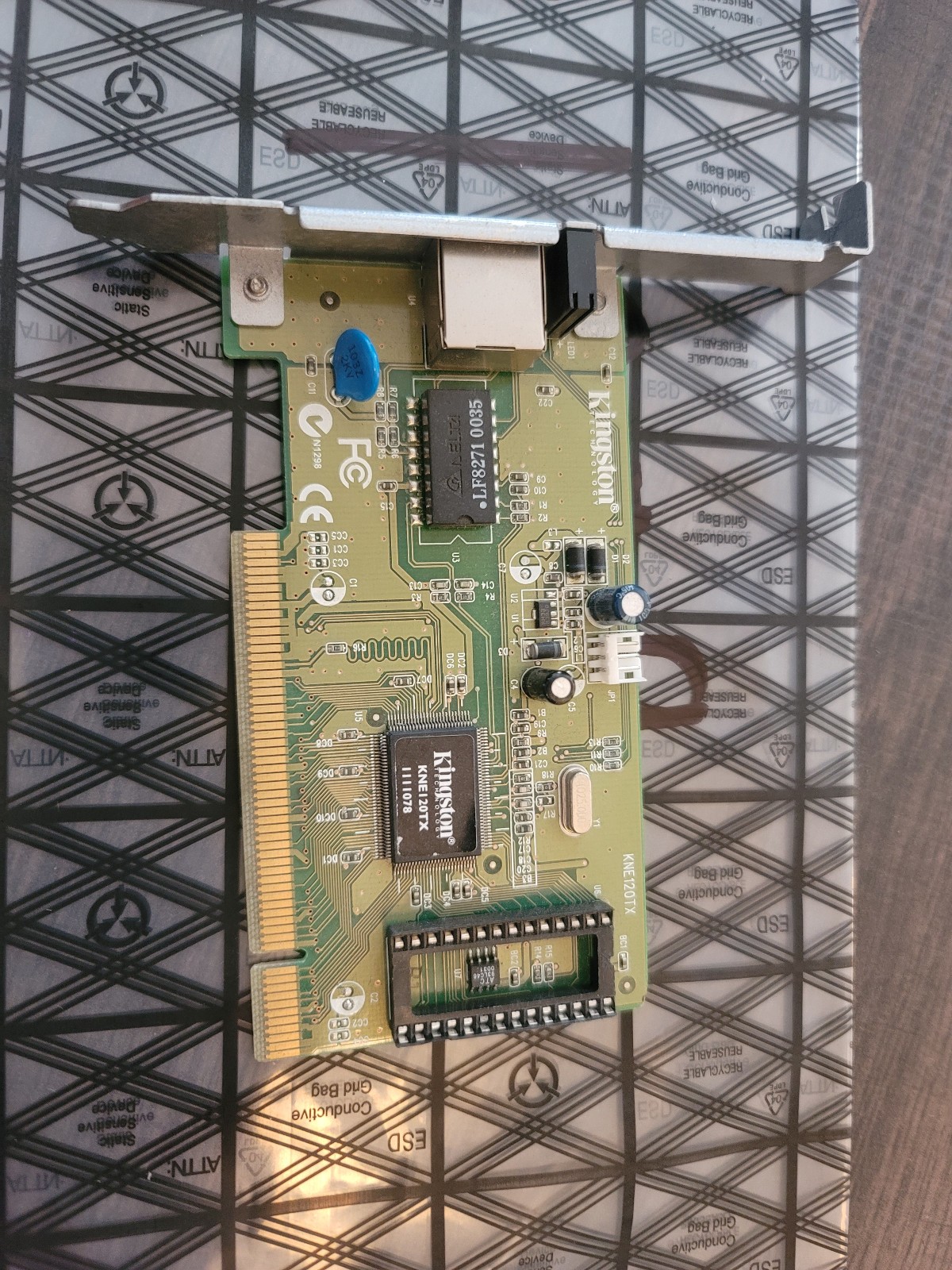 LOT OF 3 KINGSTON PCI NETWORK CARDS KNE120TX KNE30T