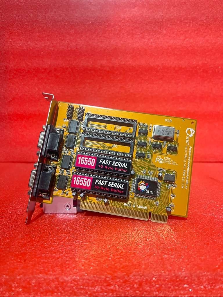 SIIG JJ-P04212 High Speed Dual Port Serial PCI Adapter J6M041200129 IO1866