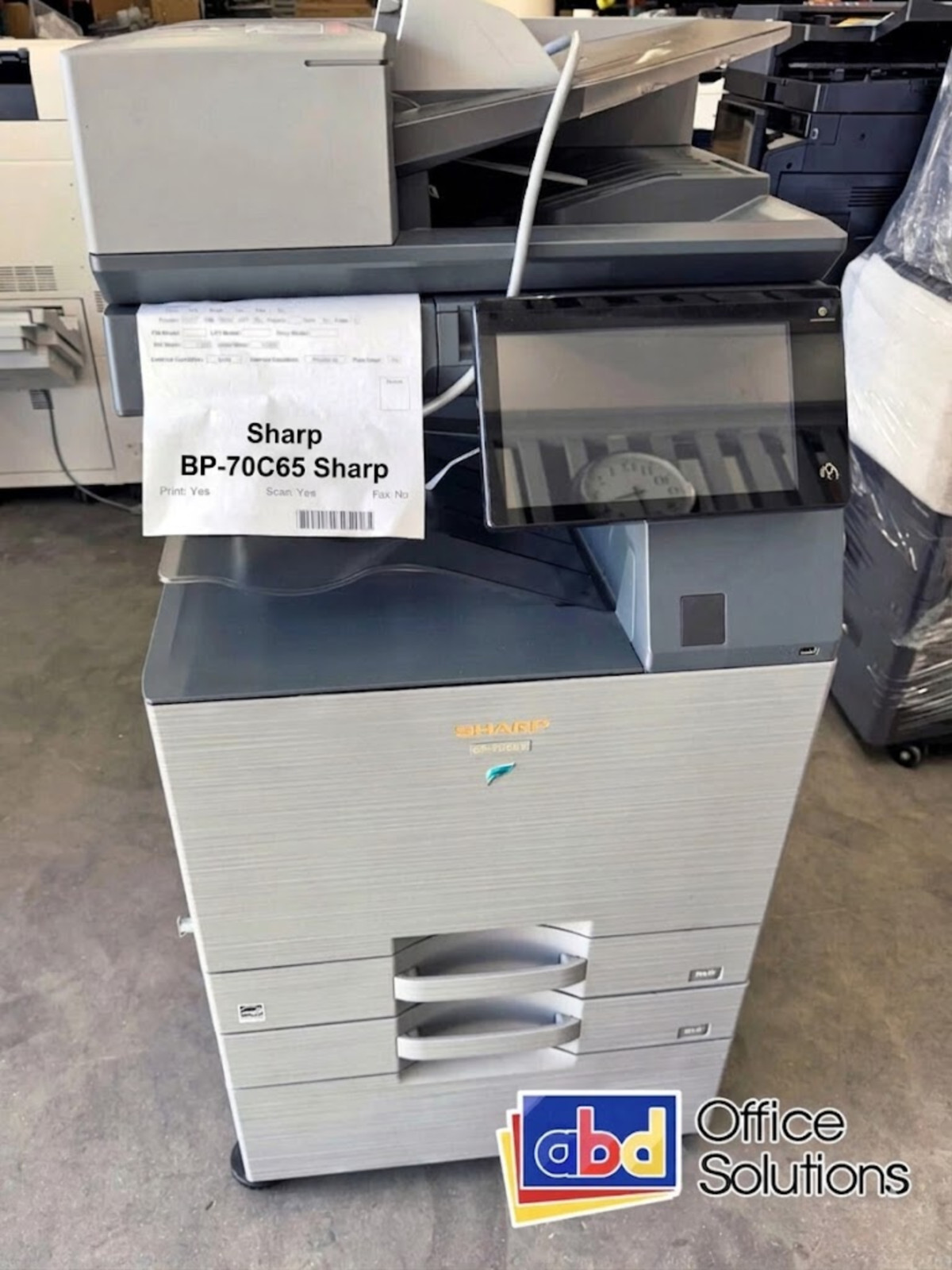 Sharp BP-70C65 A3 Color Laser MFP Copier Printer Scanner Duplex WiFi 65 ppm