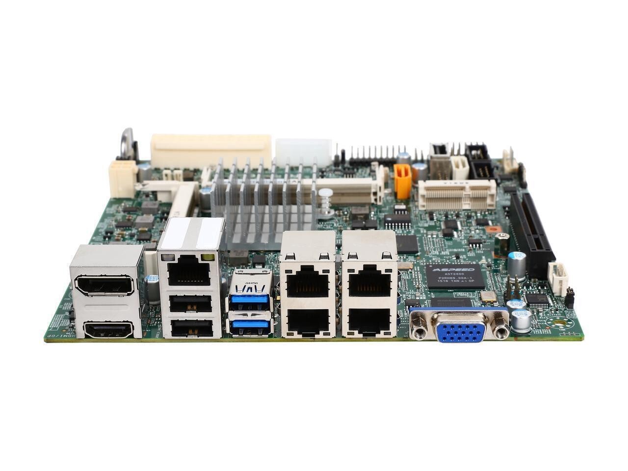 Supermicro X11SBA-LN4F MB Mini-ITX Pentium N3700 Great For PFSENSE REV 1.02A