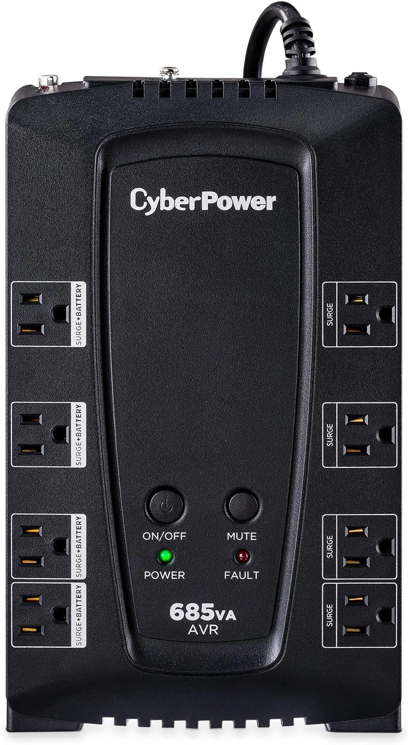 Cyberpower CP685AVRG AVR UPS Battery Backup and Surge Protector