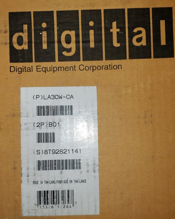 Digital Equipment Corp DEC LA30W Companion Dot Matrix Printer  ** New in Box **
