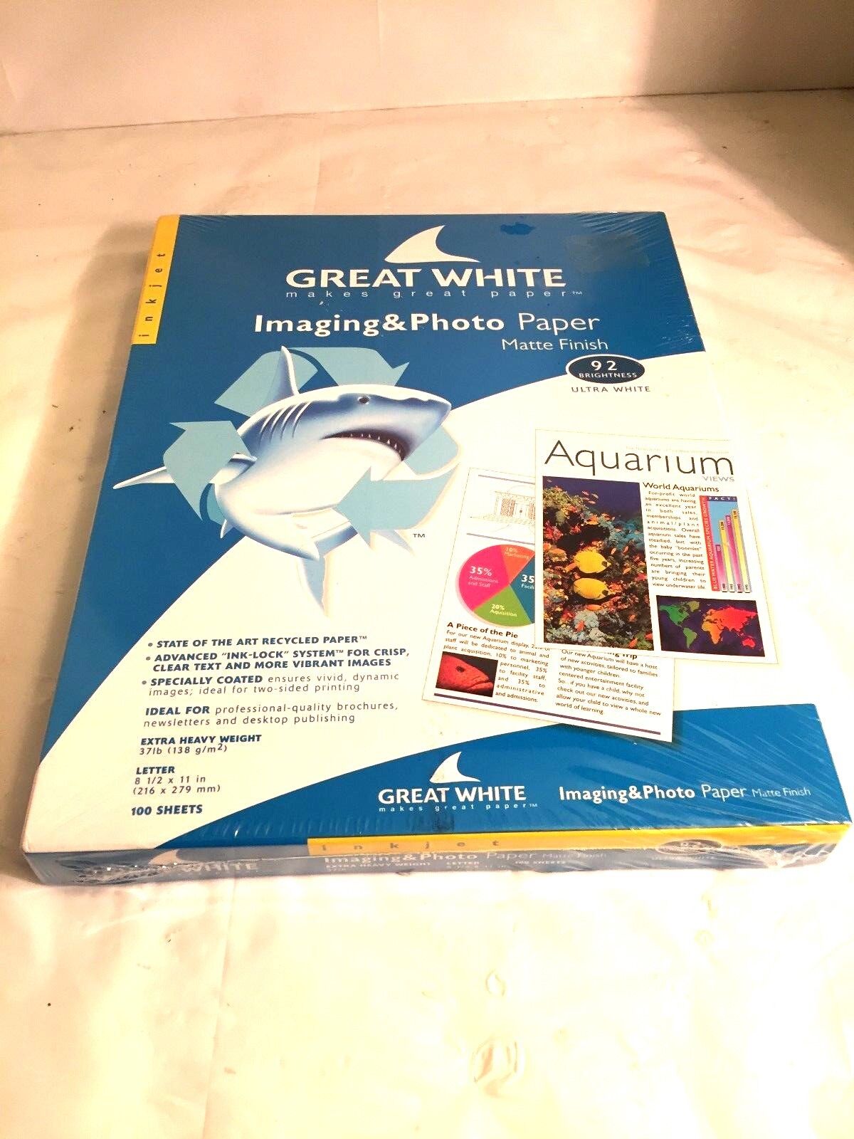 Great White Matte Coated Imaging & Photo Paper 8 1/2 x 11