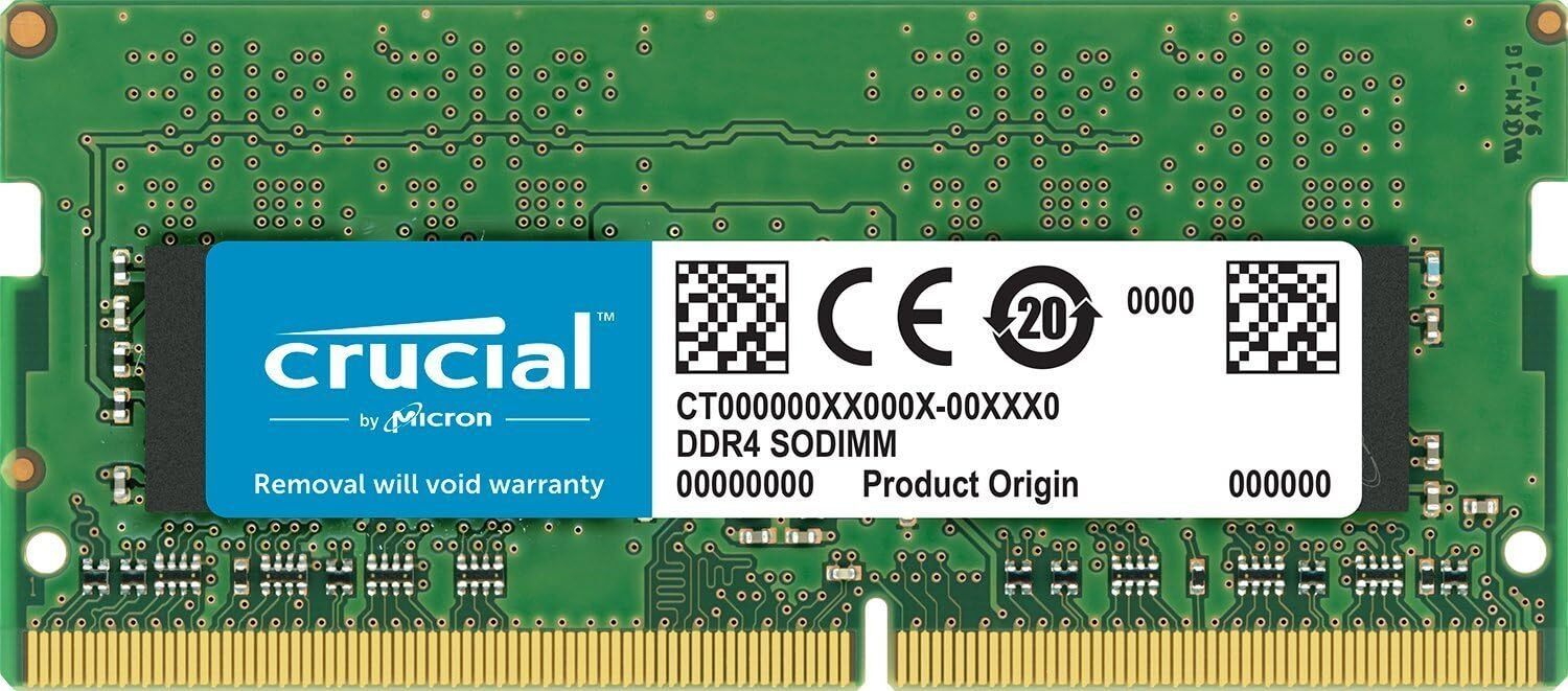 CRUCIAL 16GB DDR4 2666 MHZ PC4-21300 Laptop SODIMM 260-Pin Notebook Memory RAM