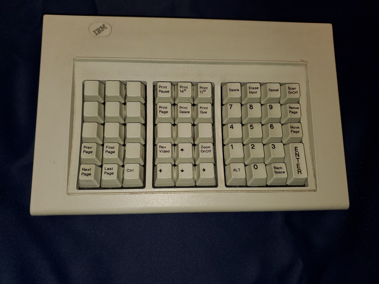 IBM Model M - Part No 1393915 - Numpad - Macro Keypad Keyboard Buckling Springs