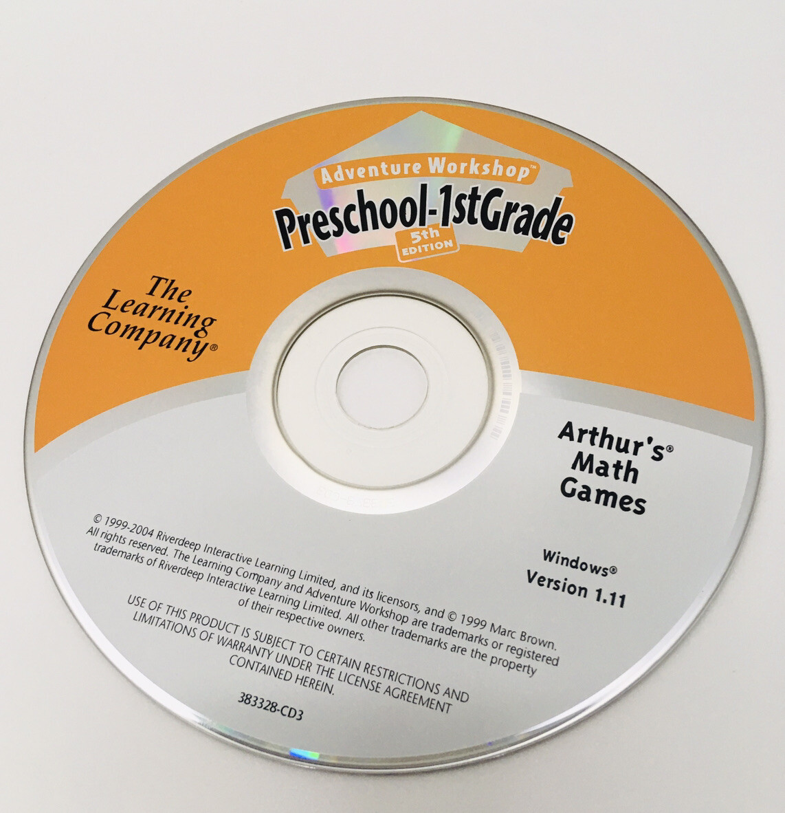 Adventure Workshop Preschool-1st Grade 5th Edition Arthur's Math Games PC CD ROM