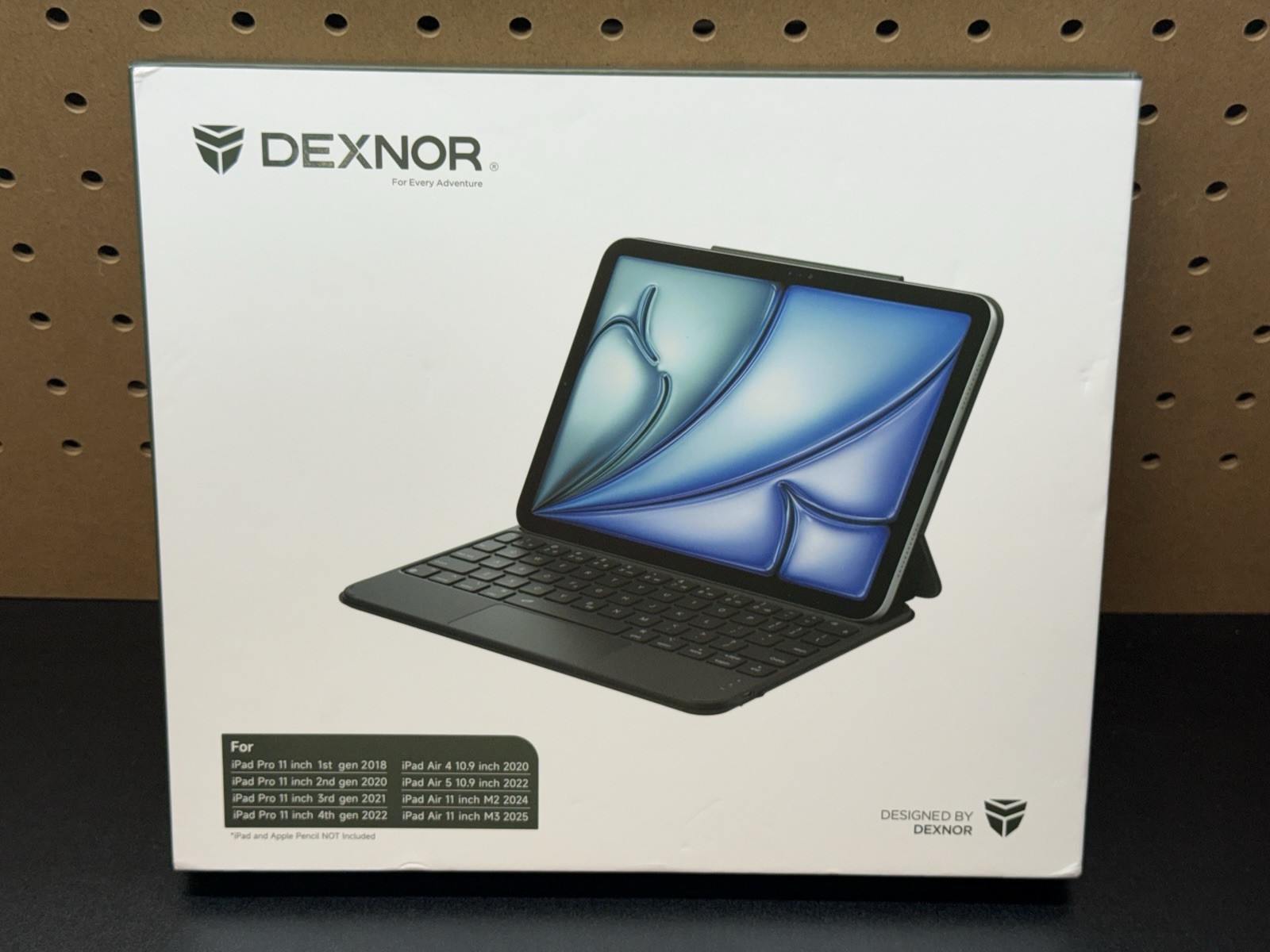 DEXNOR iPad Pro 11 Air 11 Keyboard Case Magnetic Touchpad Backlit Blue DK015