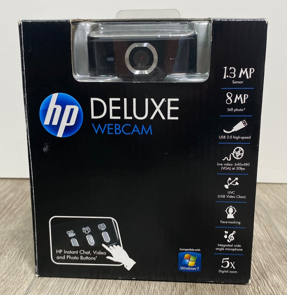 HP Deluxe Webcam NEW SEALED
