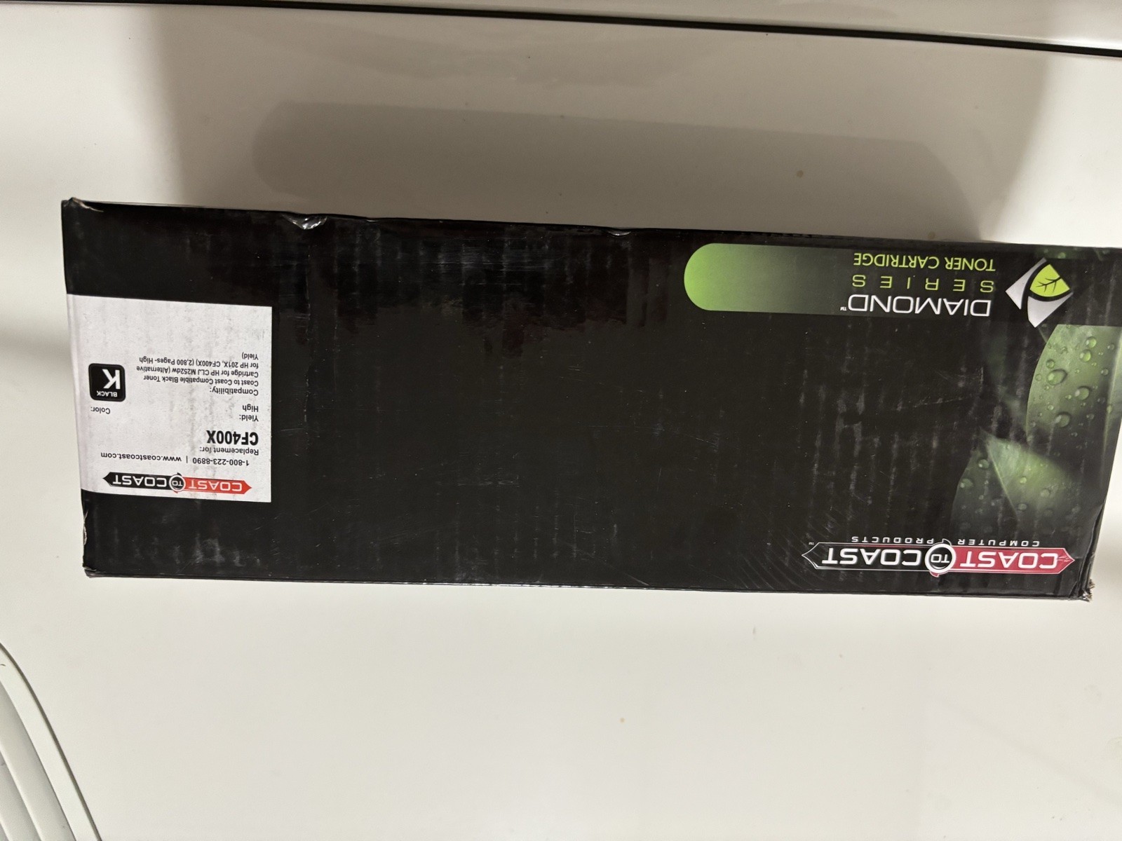 Coast to Coast Diamond Compatible Toner HP 201X CF400X Black M252 M277 High Yld