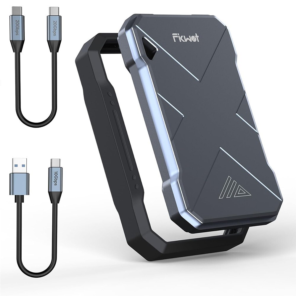 Fikwot FP90 External SSD 2050MB/s USB 3.2 Gen2 USB-C Hard Drive for iPhone 16