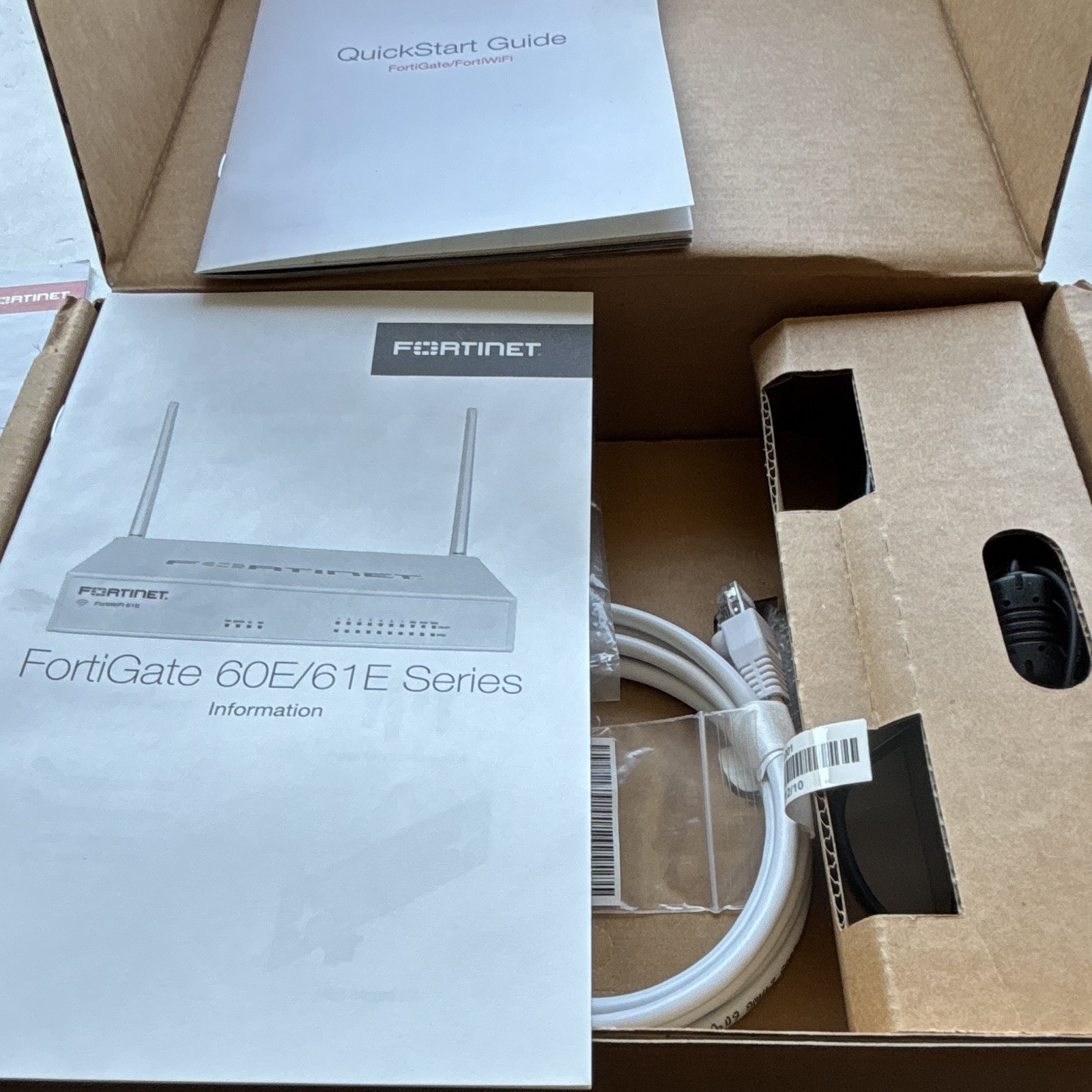 Fortinet FortiGate 60E FG-60E Firewall/VPN Hardware Appliance P18816-03-07