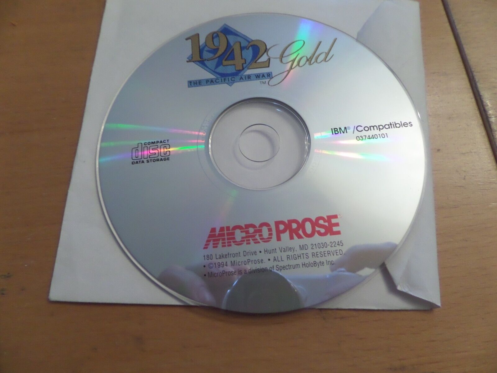 1942 The Pacific Air War GOLD By Microprose  PC\\CD