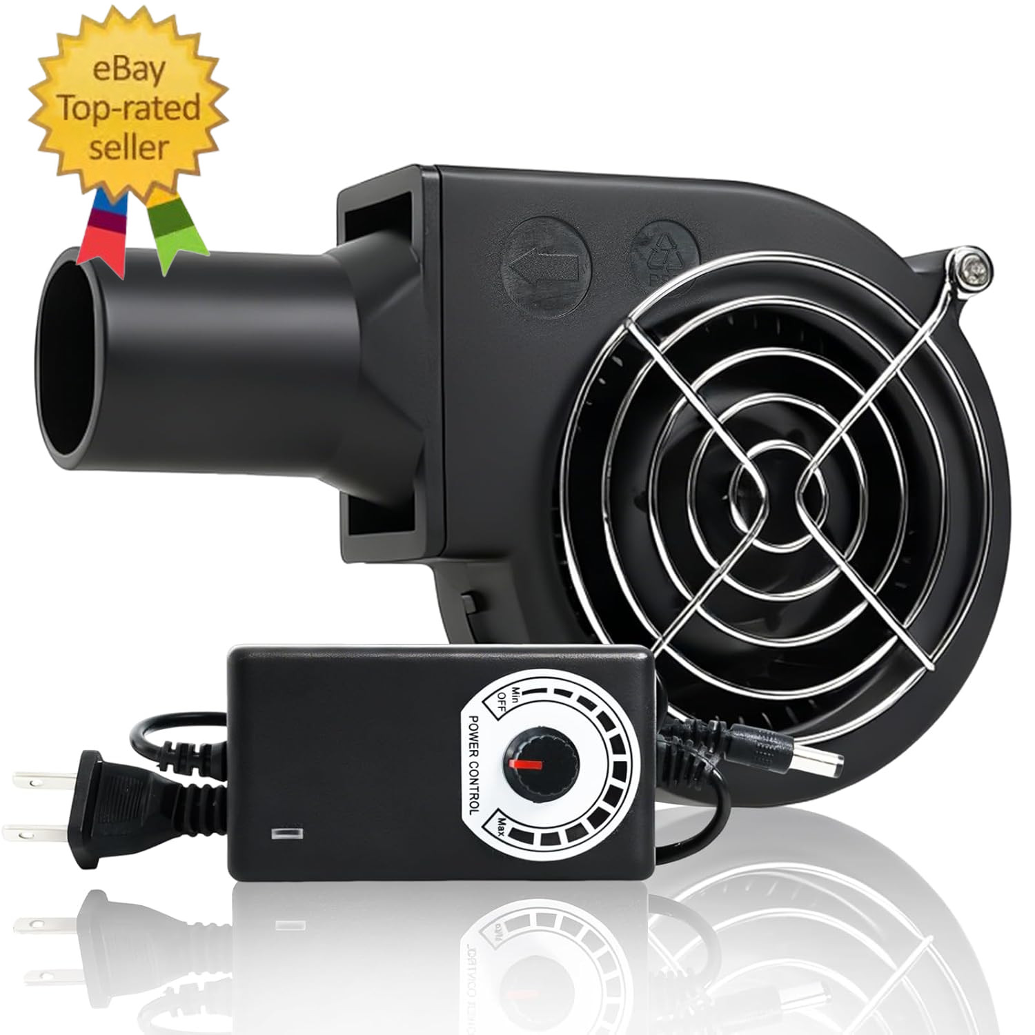 KUNRISE BBQ 97Mm × 33Mm Blower Fan, High Airflow 110V 120V Variable Speed Centri