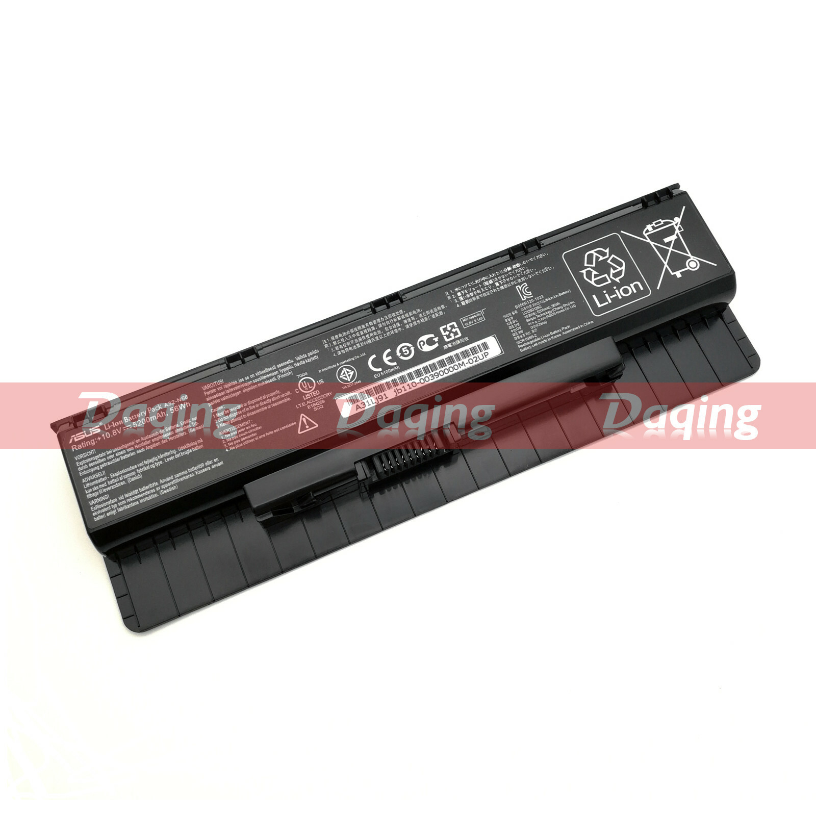 New Original A32-N56 Battery for Asus N46VJ N46VM N56VM N76V N76VB N76VZ R501DP 