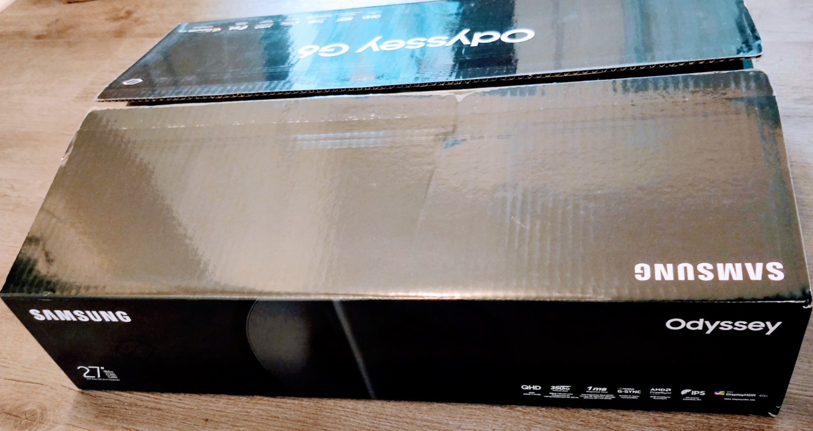 Samsung 27" Odyssey G6 IPS (G60F) QHD 350Hz 1ms G-Sync Gaming Monitor