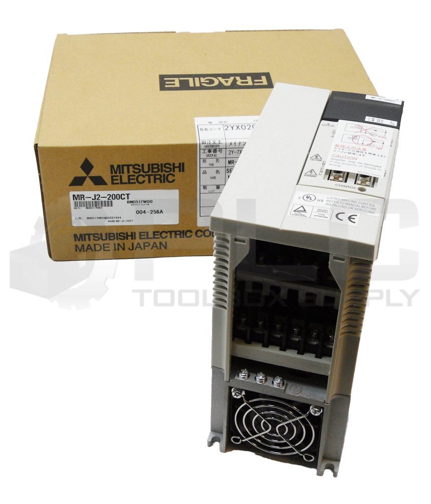 NEW MITSUBISHI ELECTRIC MR-J2-200CT SERVO DRIVE 10.5A 3PH 200-230V 50/60HZ