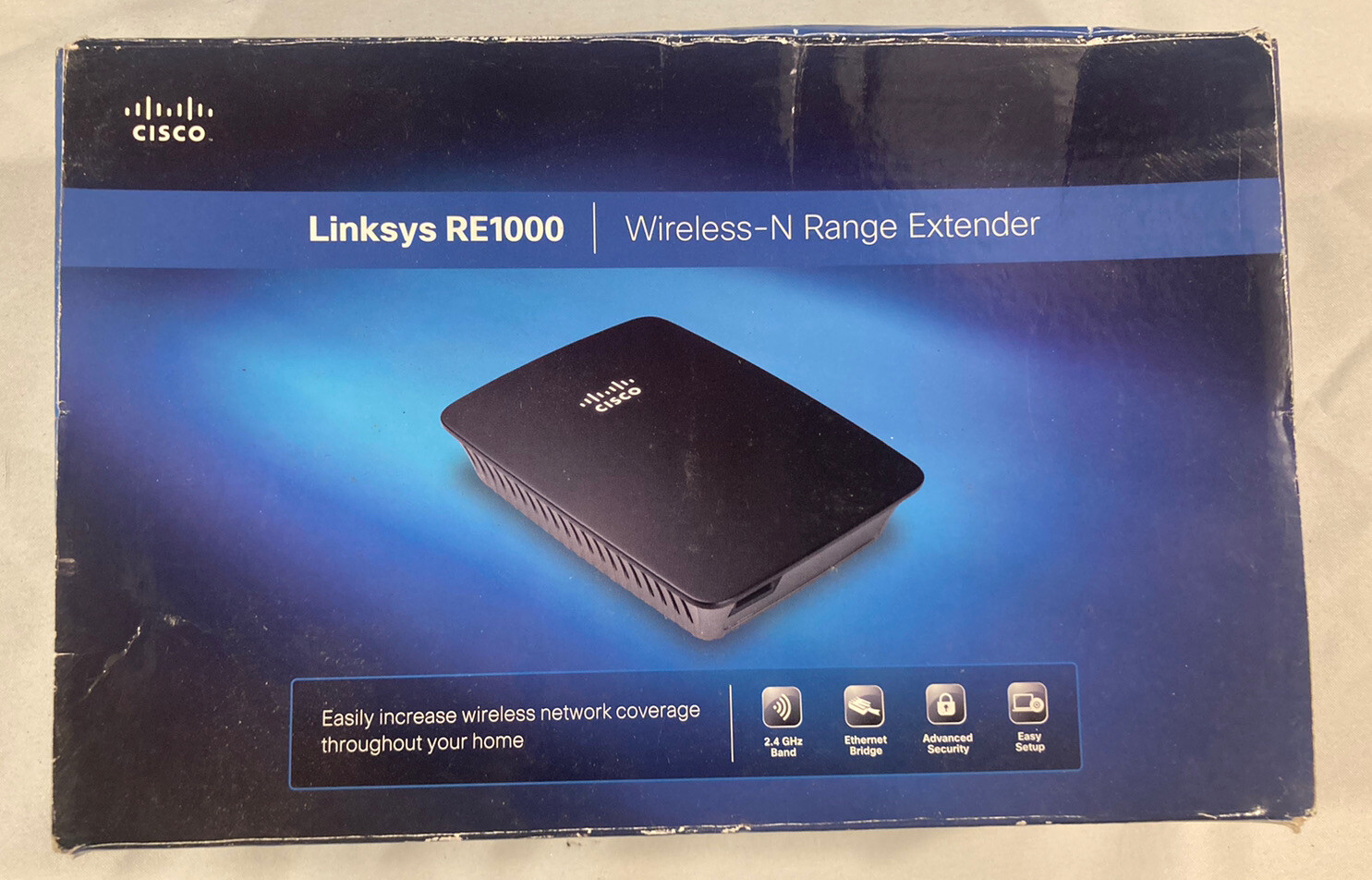 Cisco Linksys RE1000 Wireless N-Range Extender. Used For A Shot Time. @@@@@@@@@@