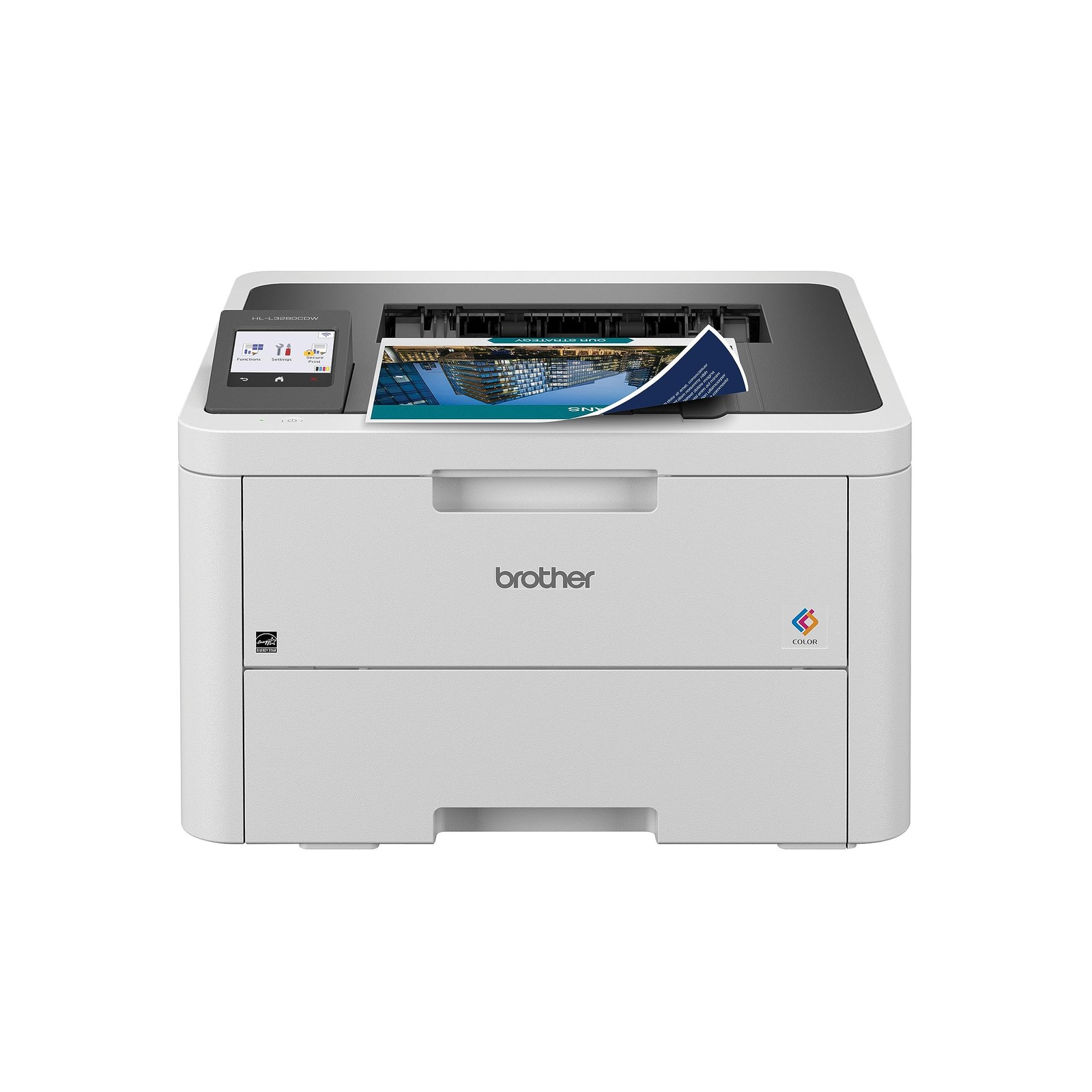 Brother HL-L3280CDW Wireless Compact Digital Color Printer Standard, White