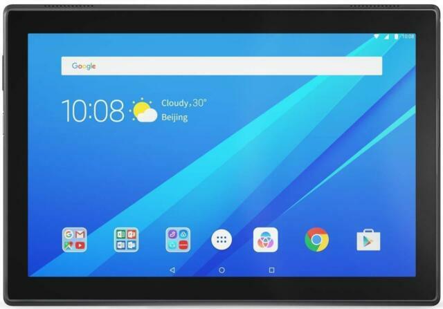 Lenovo Moto Tab 4 Plus WiFi+4G LTE 10" Android Tablet 2.0GHz, 32GB, 2GB RAM