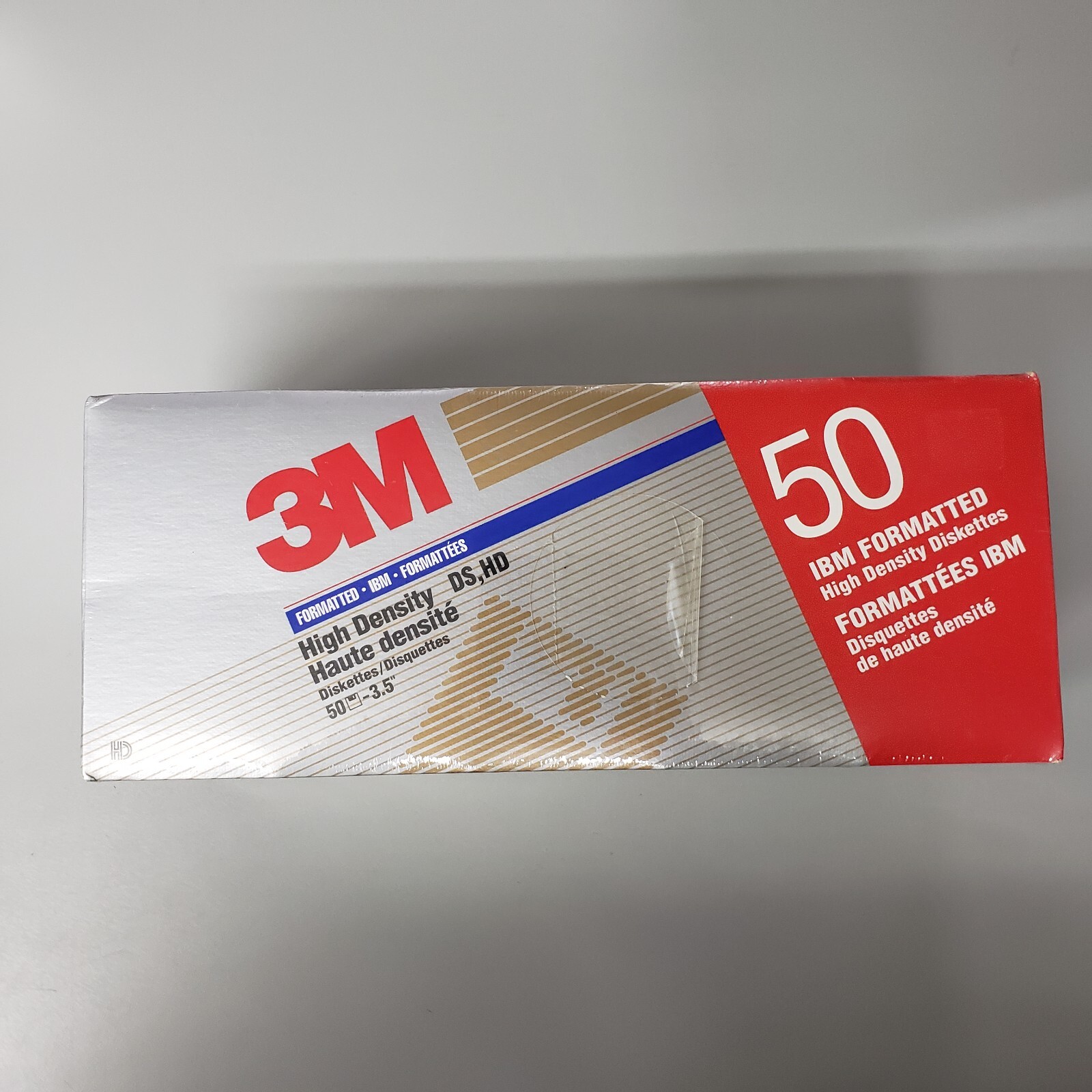50 Pack 3M IBM High Density IBM Formatted 3.5 Diskettes NEW SEALED UNOPENED