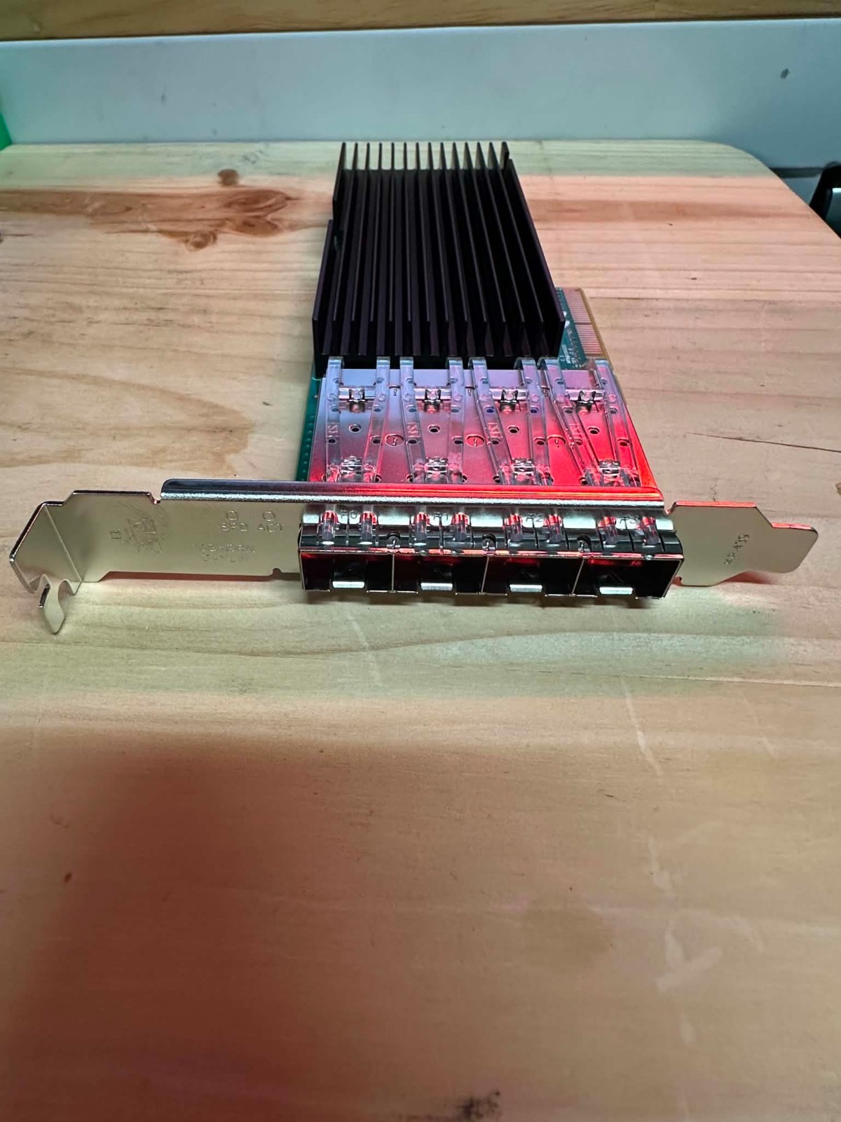 Silicom PE310G4SPI9LB-XR-FE 4-Port 10GbE SFP+ PCIe x8 Network Adapter