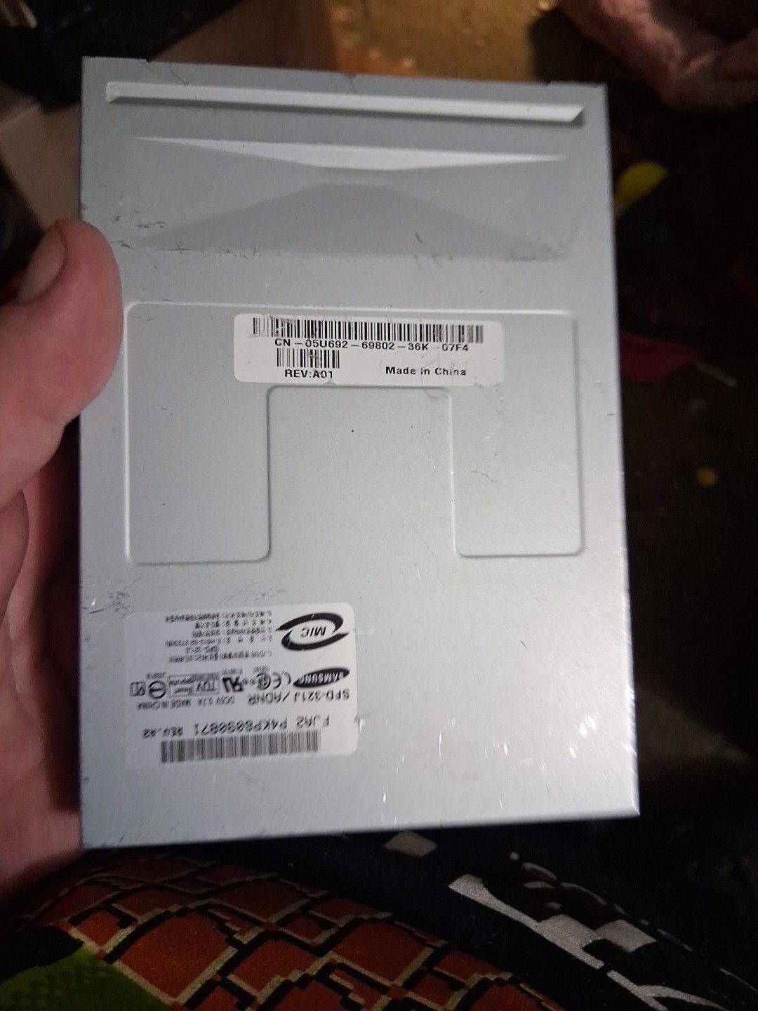 Samsung SFD-321J/ADNR 3.5-inch internal floppy disk drive Vintage Computer