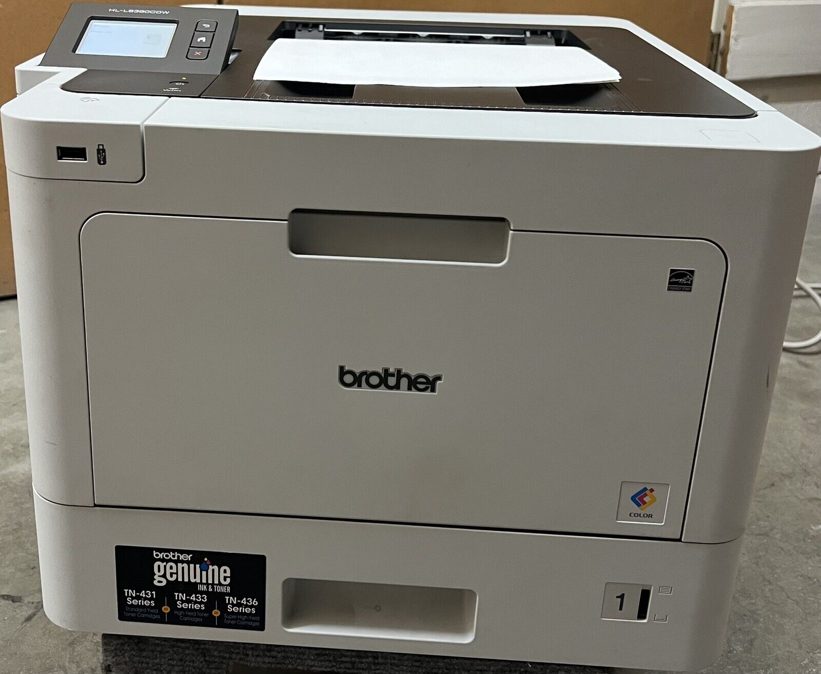 Brother HL-L8360CDW Color Laser Printer Page Count Approx. 9300
