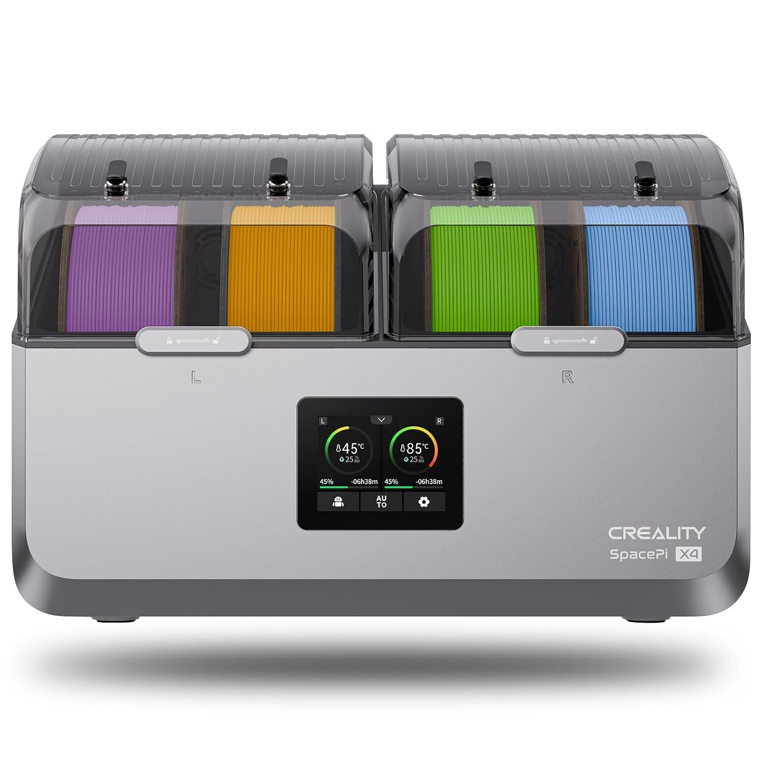 Creality SpacePi X4 Filament Dryer 4 Spools Filament Dryer Box 360° 200W Heating
