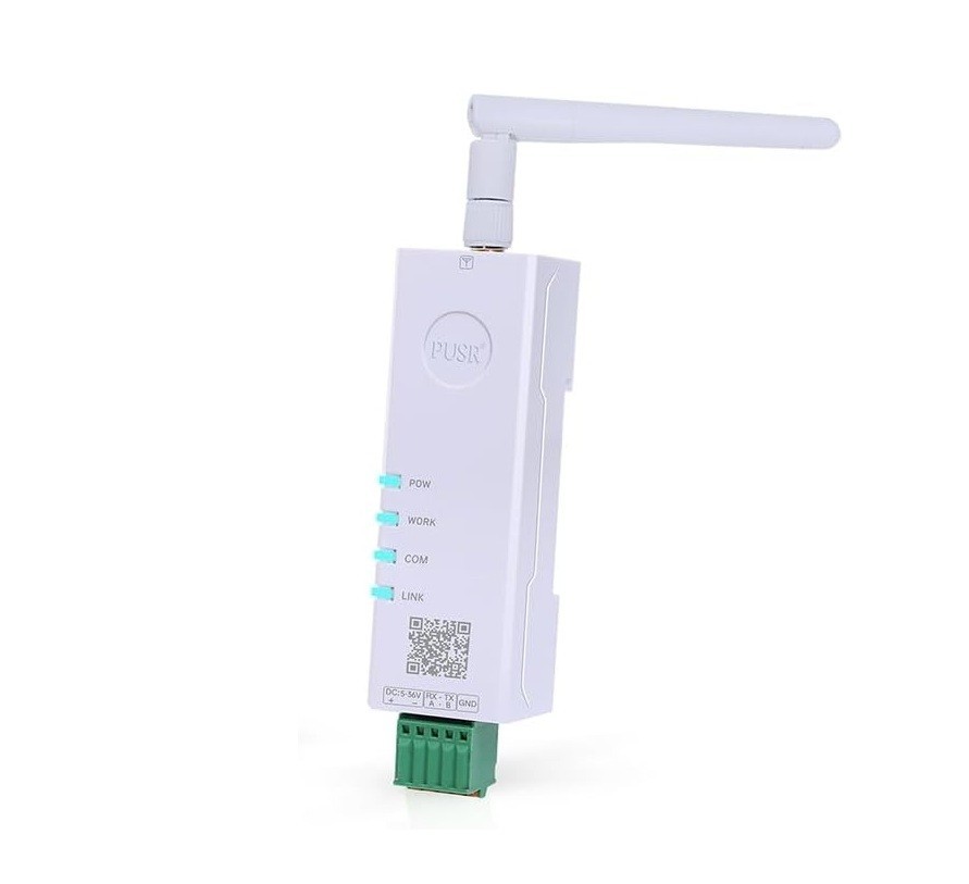 PUSR DR164 Serial Port RS485 to WiFi Converter IoT Device - Support Modbus MQTT