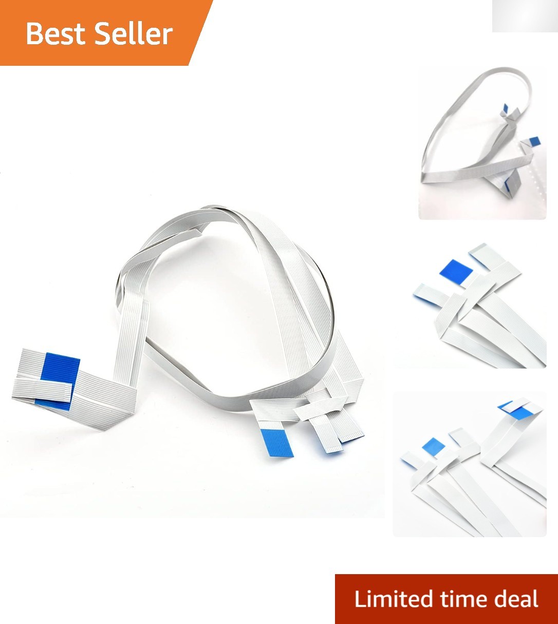 Lightweight Printer Cable Compatible with R260, R360, R380, RX580, RX590 Models