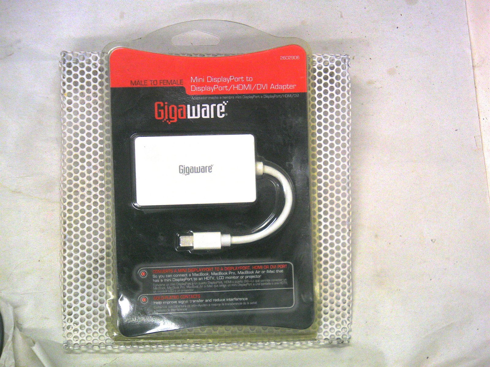 Gigaware® Mini DisplayPort to DisplayPort/HDMI®/DVI  2602906