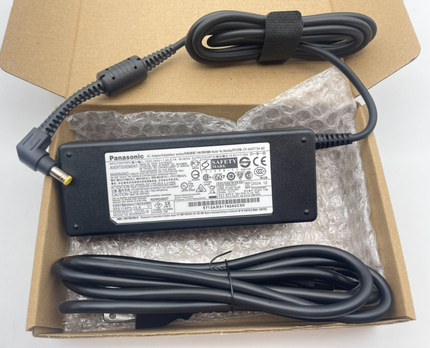 Original 110W CF-AA5713A M1 Charger for Panasonic Toughbook CF-31 CF-53 CF-52