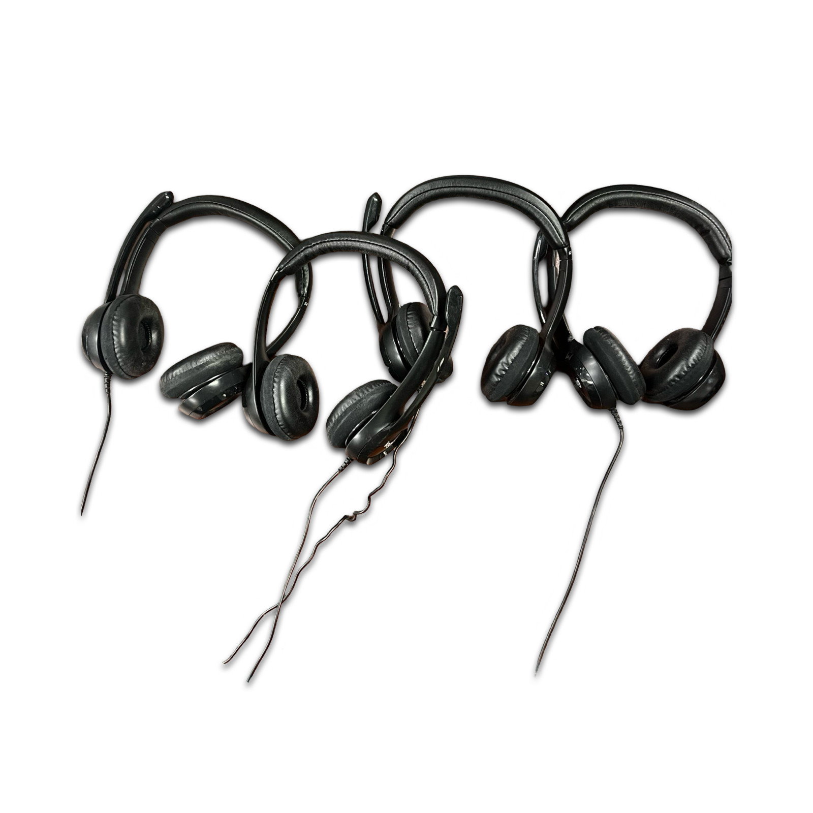 Logitech Logi USB Headset A-00086 (NOT TESTED) (LOT OF 4)