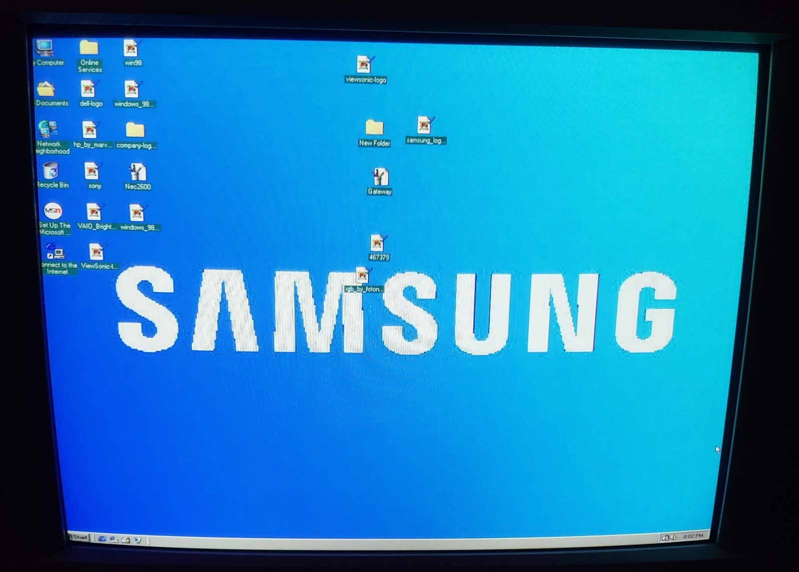 Vintage Gaming Samsung SyncMaster 750S CRT 17” Monitor Display White 1280x1024