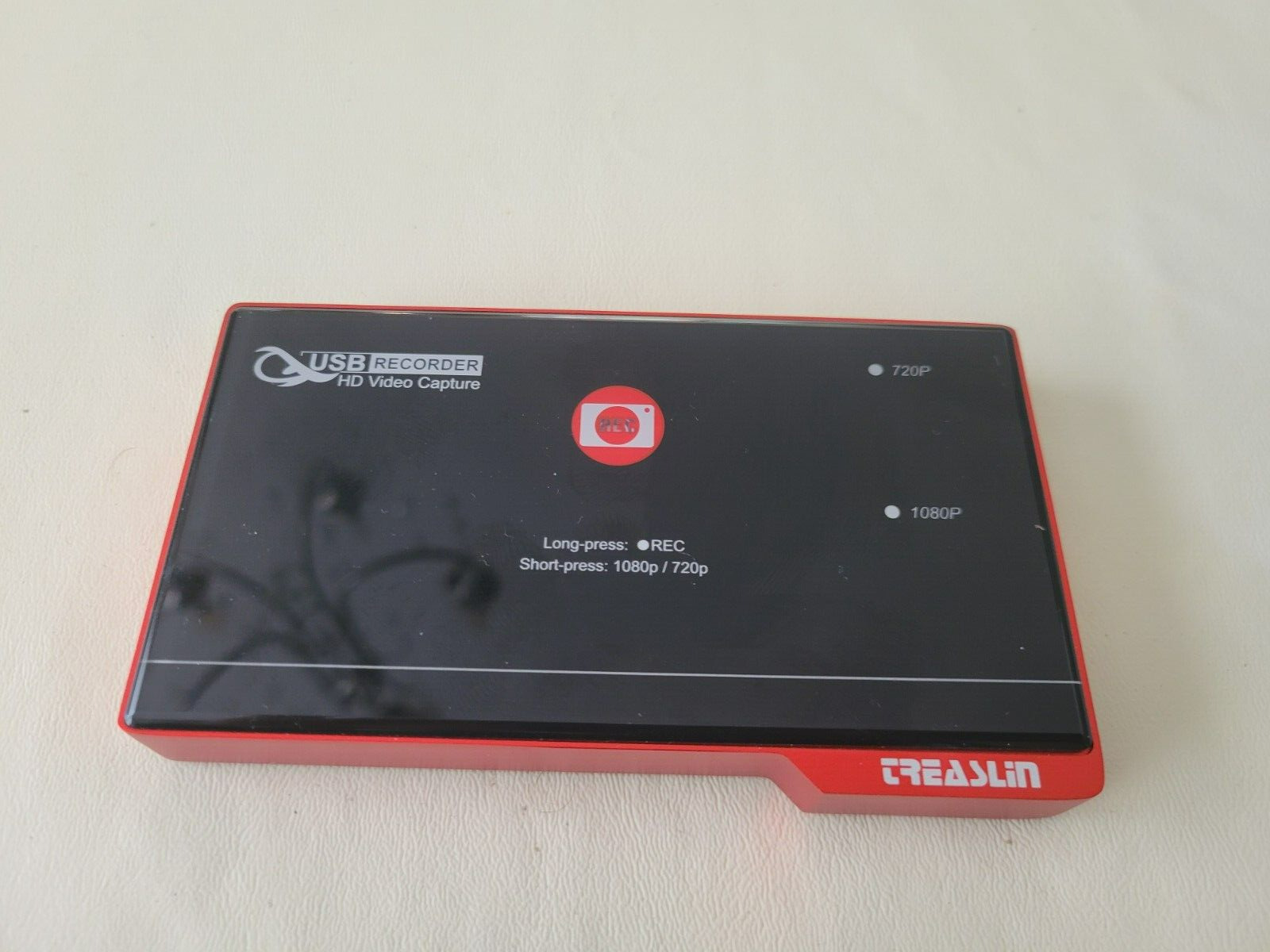 TreasLin Screen Capture Recorder, 1080P HDMI to USB Game Recorder,One-Click Reco