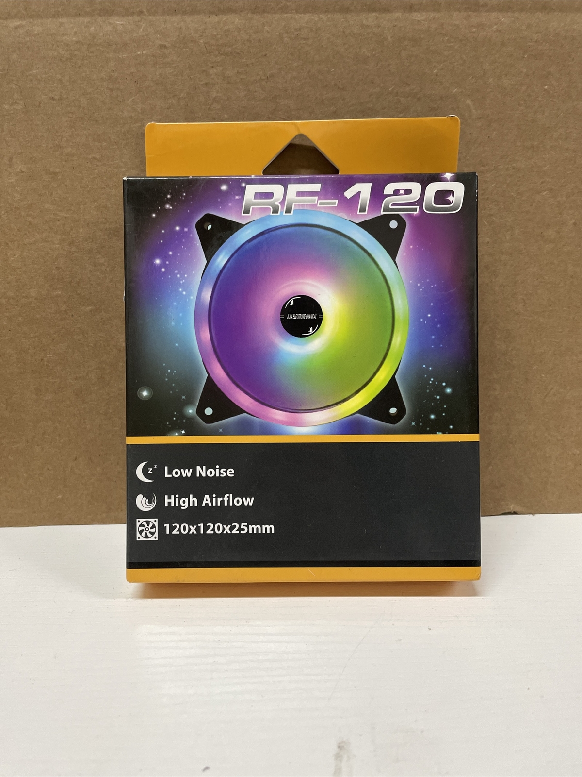 JI JIA ELECTROME CHANICAL RF120 120mm Computer Cooling Fan New In Package