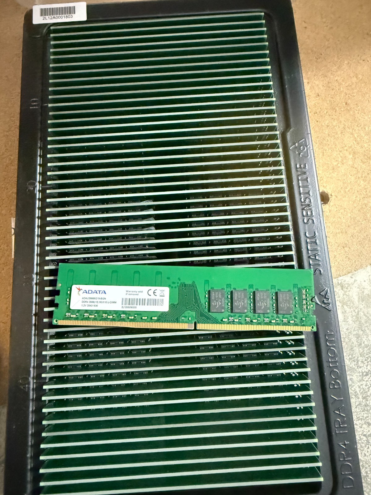 ADATA AD4U266638G19-B DDR4 2666 8GB Desktop RAM