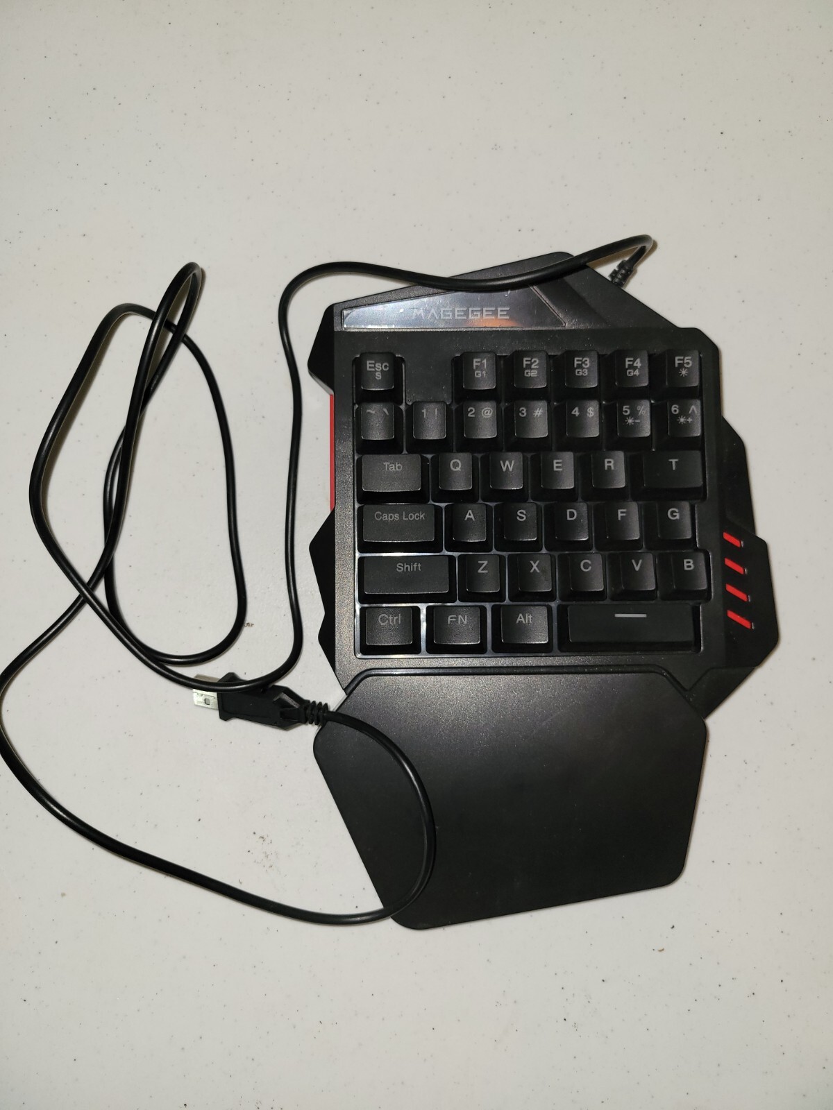 MageGee MK-AXE One-Handed Mechanical Gaming Keyboard RGB Backlight Mini