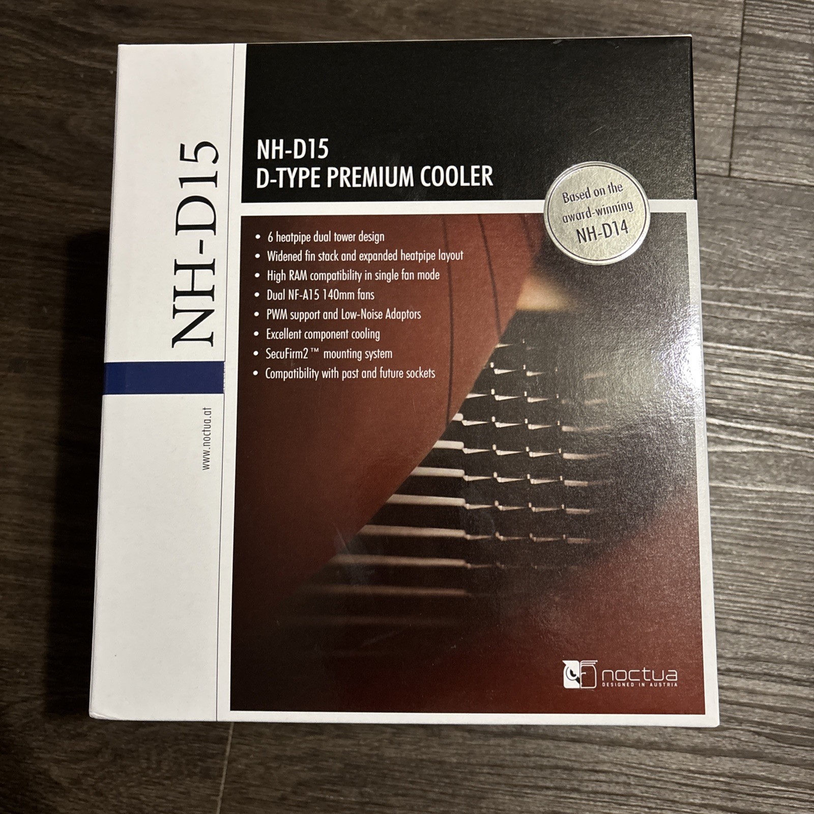 Noctua NH-D15 Premium D-Type CPU Cooler Heatsink
