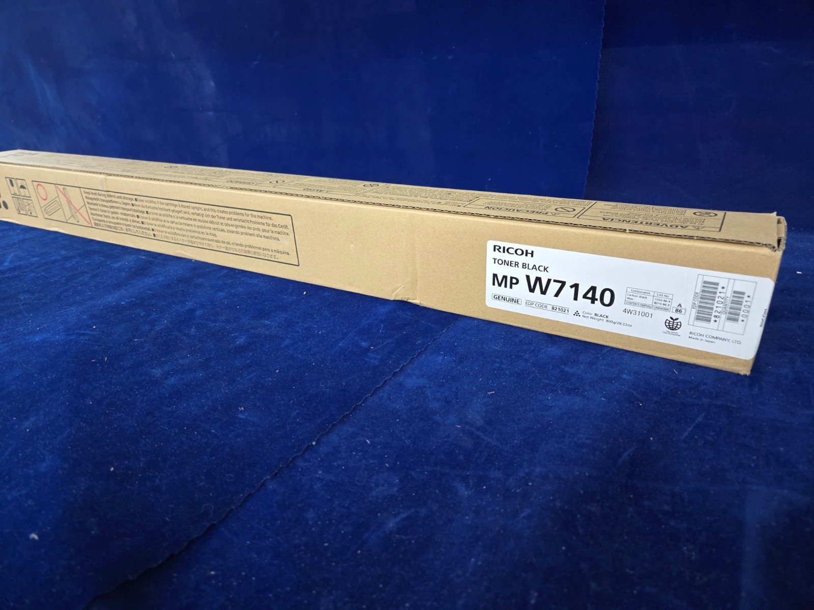 Genuine Ricoh W7140 Black Toner NEW EDP 821021