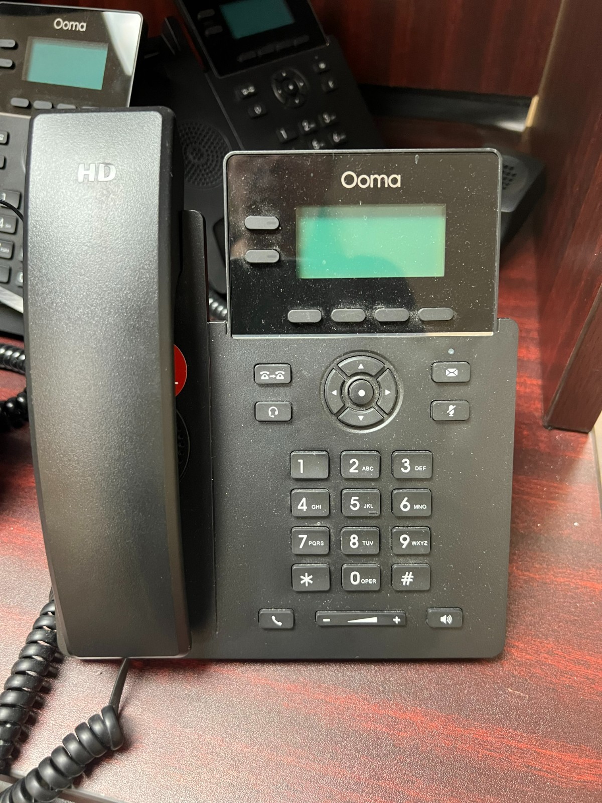 Grandstream 4 SIP Dual-port Ethernet Digital IP Phone w/ 2.4" LCD Display, Black