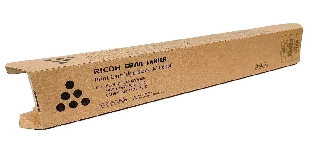 NEW OEM Ricoh Savin Lanier 842279 Black Printer Cartridge IM C6000 C4500 Toner