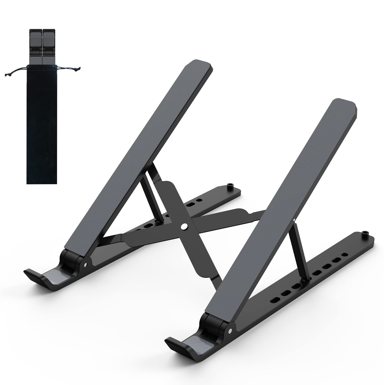 Elevador de enfriamiento de soporte plegable para computadora portátil