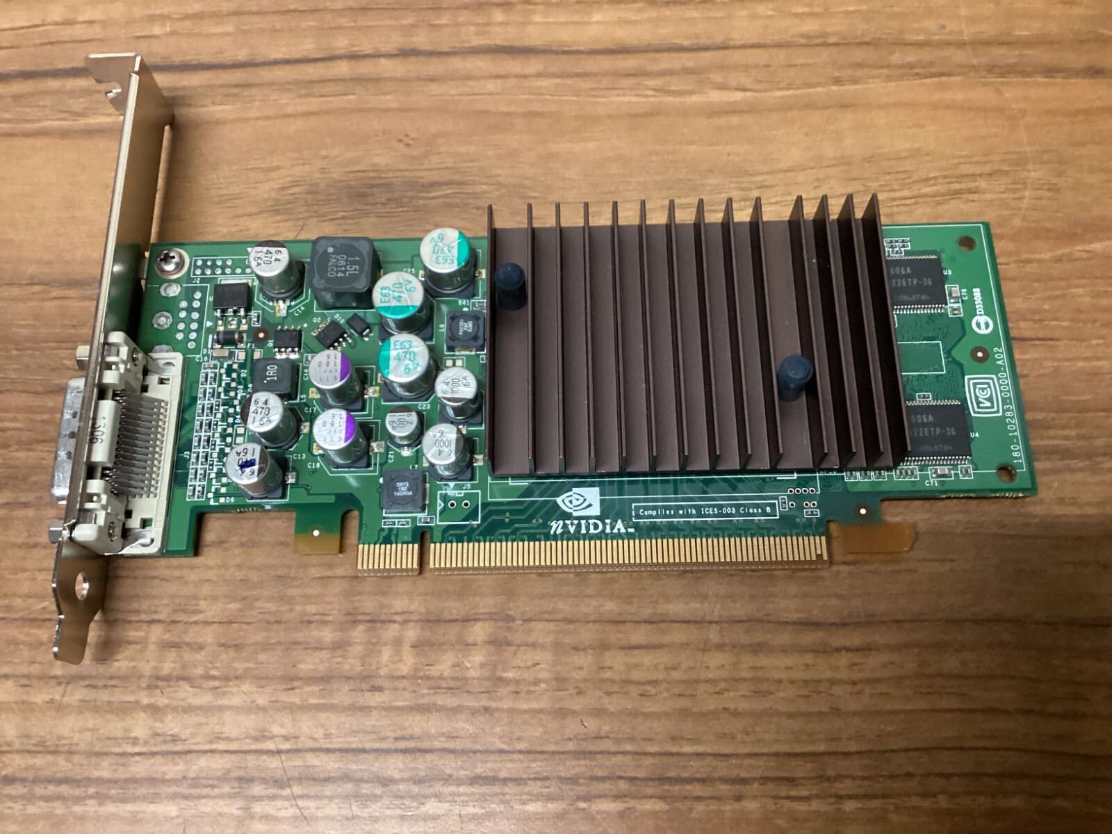 NVidia 180-10283-0000-A02 64MB Video Graphics Card PCB PCI-E **