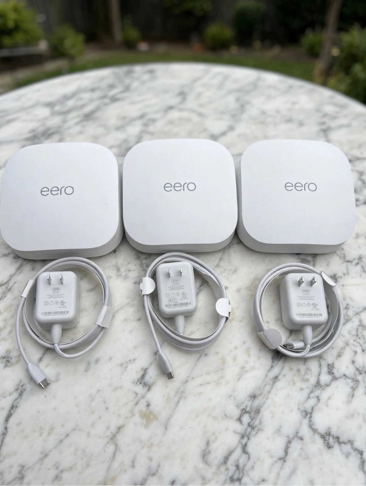 eero Pro 6E 3-Pack Tri-Band Mesh Wi-Fi 6E AX5400 S010001 -FRONTIER-