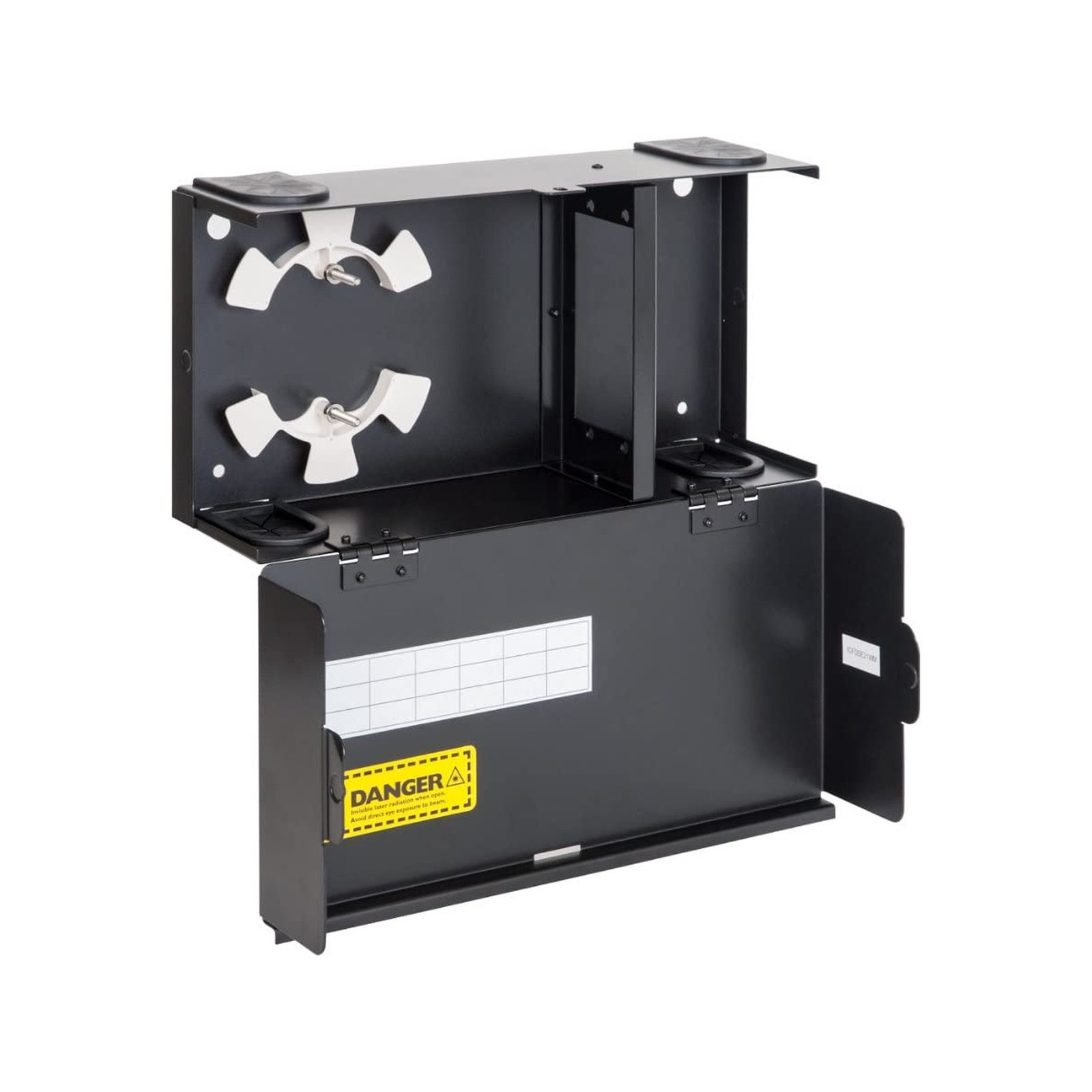 ICC Fiber Optic Wall Mount Enclosure – 2 Slots for LGX Compatible Adapter