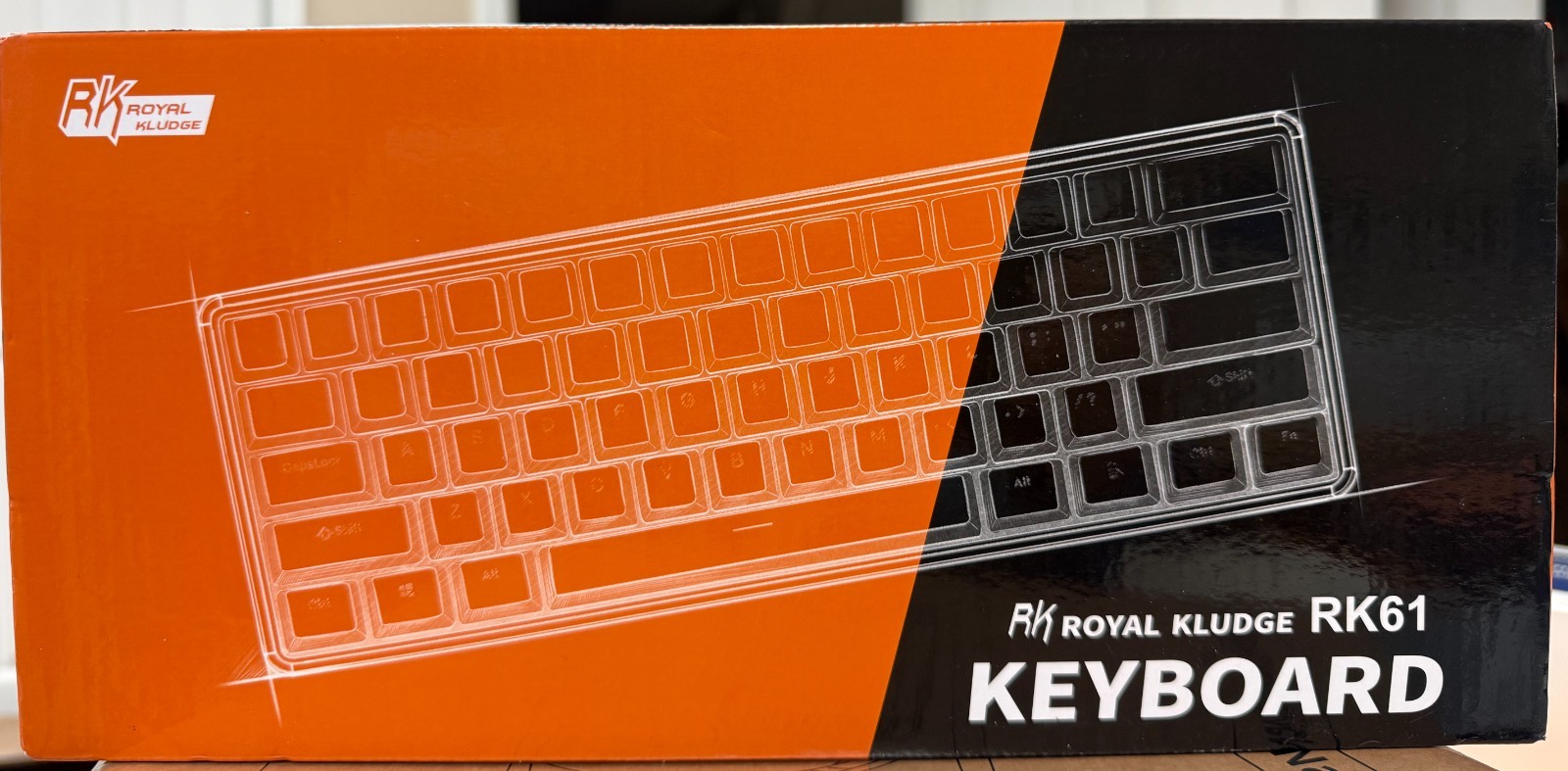 Royal Kludge RK61 (754068484) LED Backlit Wireless Keyboard